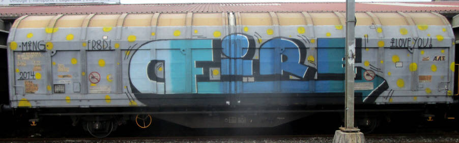 FIRE SBB-Güterwagen graffiti zürich