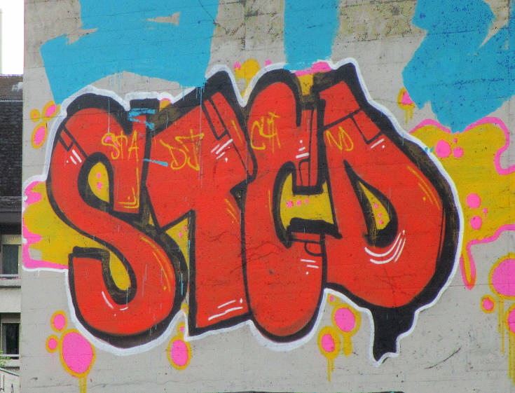 STCD STADTCHIND graffiti zuerich