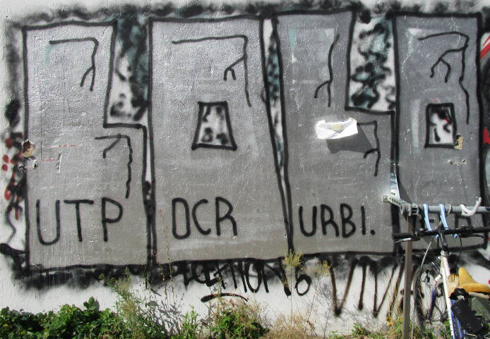 UTP LOLO OCR URBI graffiti zuerich