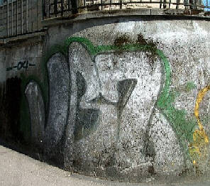 VBZ graffiti asylstrasse zrich hottingen stadtkreis 7