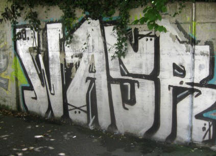 WASR graffiti asylstrasse zrich