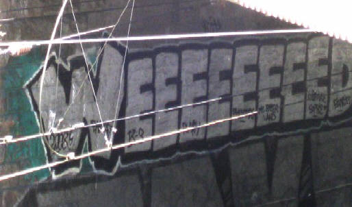 WEEEEEEEED graffiti zrich
