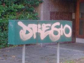 DRES graffiti  tag zrich