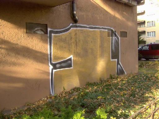 Das wohl grsste Einzer Graffiti in Zrich. Schimmelstrasse bei Bahnhof Wiedikon 