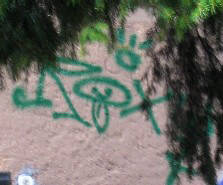 ROXY graffiti tag zrich