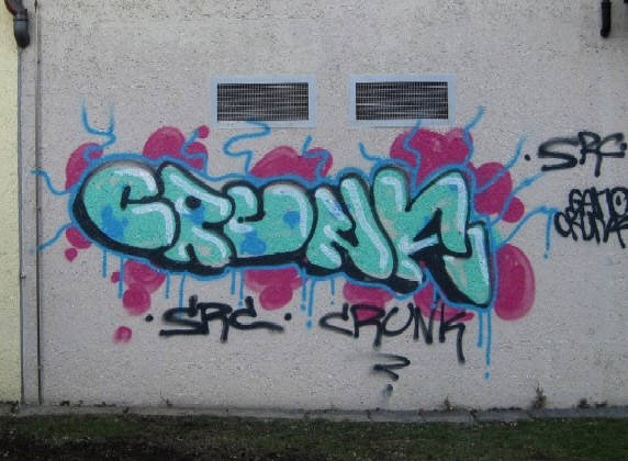 CRUNK graffiti zrich SRC graffiti tag zrich