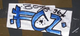 FCZ FC Zürich Boys 96 streetart kleber 