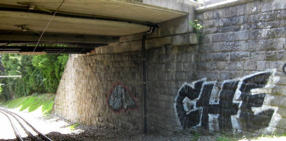 CHE graffiti Zrich Hottingen