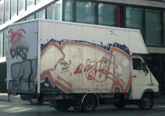 ENTA 2047 graffiti van zurich switzerland