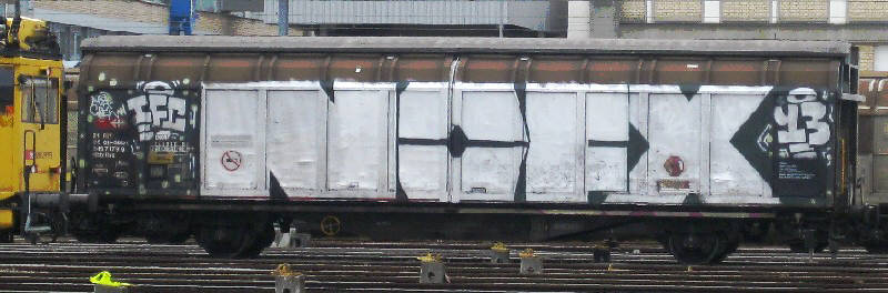 NOFX GRAFFITI CREW zurich graffiti rebel art freight car. NOFX freight train graffiti crew zurich switzerland graffiti in der schweiz