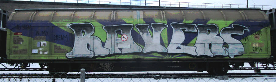 ravers freight graffiti