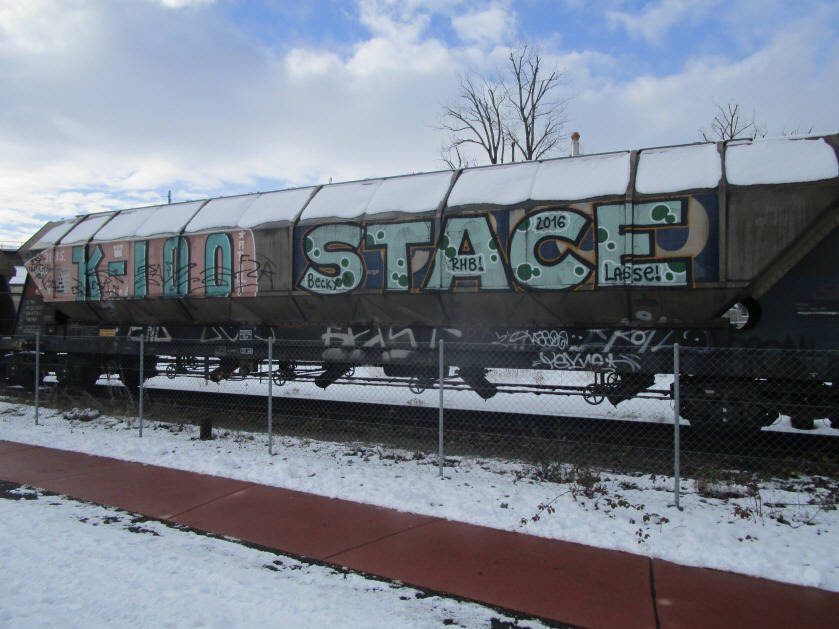 K 100 STACE freight graffiti