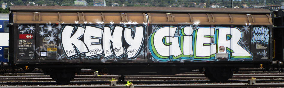 keny gier sbb güterzug graffiti