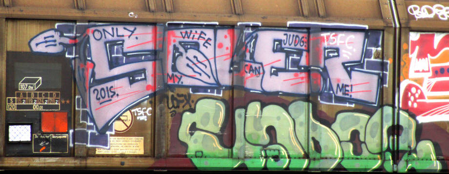 SOLER SBB-güterwagen graffiti