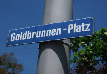goldbrunnenplatz zrich strassentafel