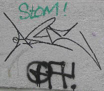 OA graffiti tag zürich