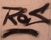 ROS graffiti tag zürich
