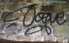 VOGUE graffiti tag zrich